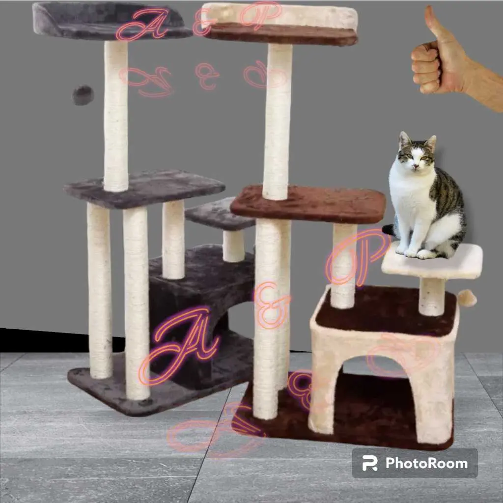 cat tree rumah kucing 5tiyang brkualitas bagus tinggi tiyang 85