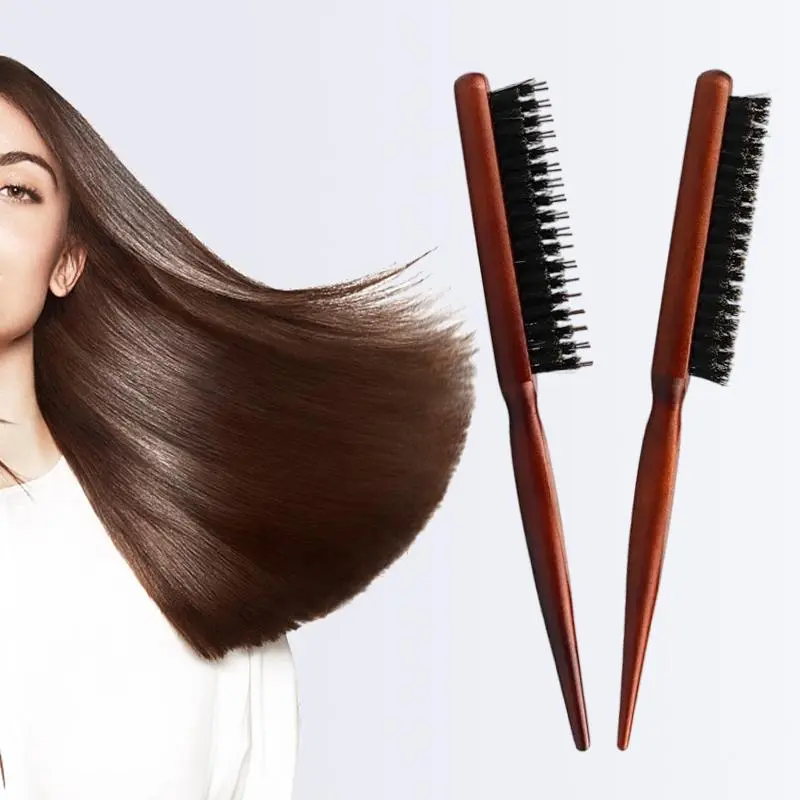 Cọ Chải Tóc, Salon Chuyên Nghiệp, Lược Chải Lông Trùm Bộ, Lược Gỗ, Lược Chải Tóc, Dụng Cụ Tạo Kiểu Tóc Nối, Dụng Cụ Tạo Kiểu Tự Làm