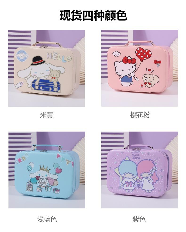 Product Introduction of Túi Đựng Mỹ Phẩm Sanrio Hoạt Hình, Cầm Tay, Dung Tích Lớn, Hộp Đựng Đồ Trang Điểm Cầm Tay, Quà Tặng Cầm Tay, Lưu Trữ Goka, Clow M Bag Nam 2