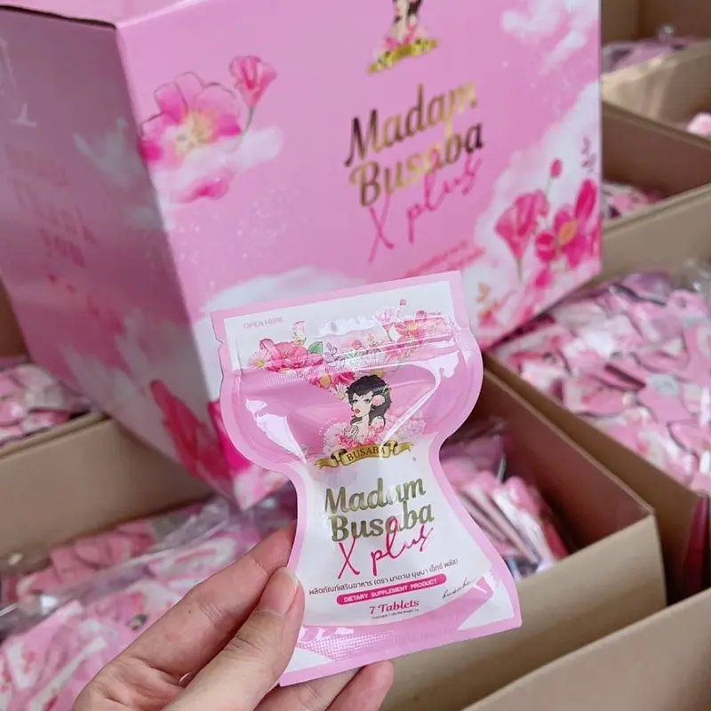 MADAM BUSABA MEFIN ME FIN PINK REPAIR PLUS PEACH POWDER ORIGINAL NEW LOT 2