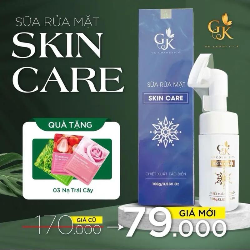 [KÈM 3 NẠ TRÁI CÂY] SỮA RỬA MẶT GIÁNG KIỀU Hỗ Trợ Cải Thiện Da - 100gr Skincare
