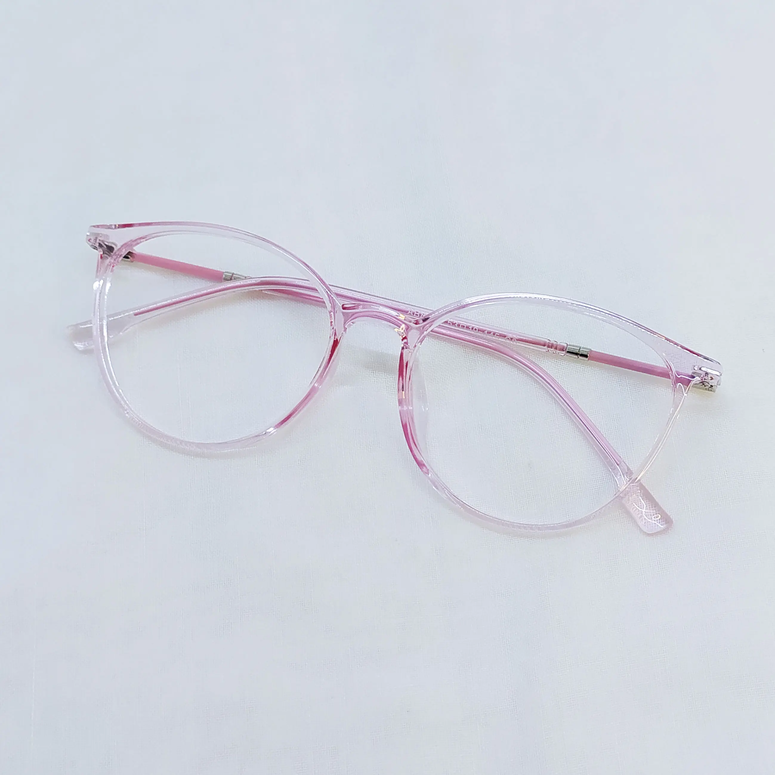 Frame Kacamata Lentur Oval AB 8159 abu hitam