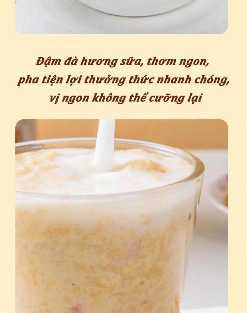 Product Introduction of #LD02 Ngũ cốc yến mạch tổng hợp kết hợp sữa lạc đà giàu dinh dưỡng, bổ sung vitamin, canxi cần thiết, thay thế bữa ăn tiện lợi, Hộp 350g 17