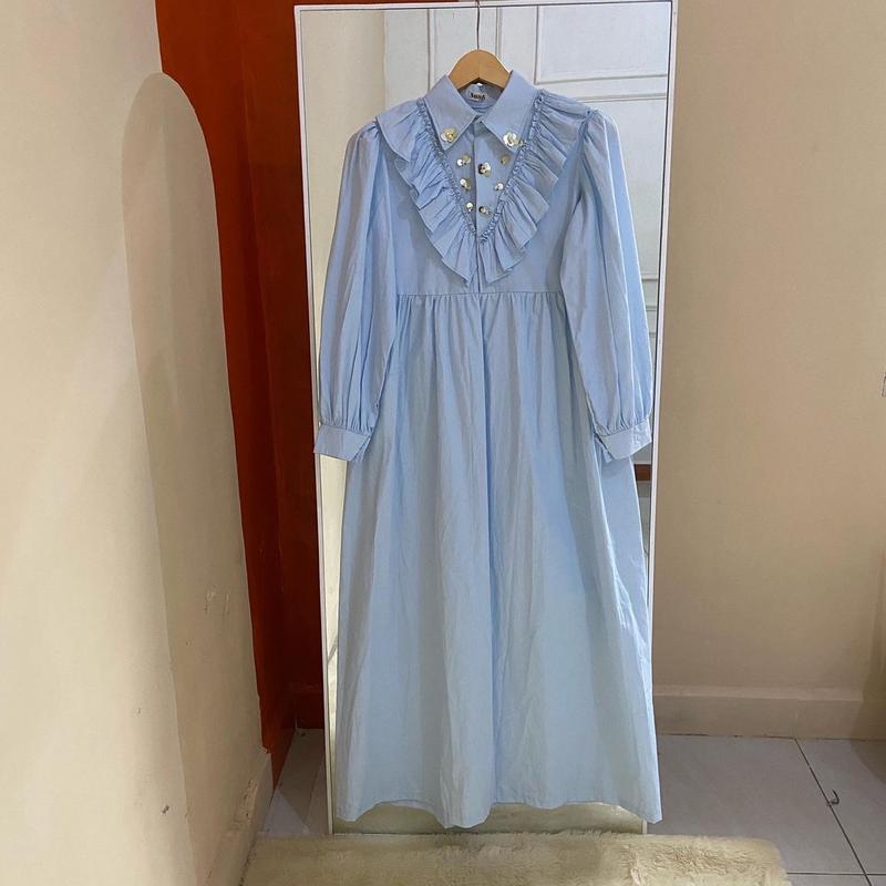 Dress payet by sun.id Katun Kancing 1