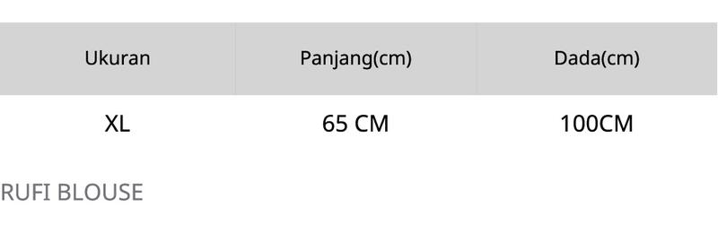 Product Introduction of RUFI BLOUSE LENGAN BALON BAHAN KATUN 0