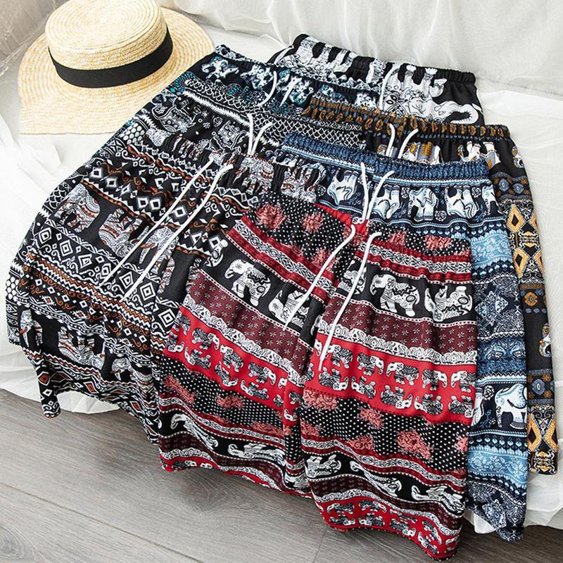 Product Introduction of Elephant Shorts Soft Cloth Comfortable To Wear Shorts Travel Sleep Stay At Home Elephant Pattern Pants With Many Patterns To Choose 20