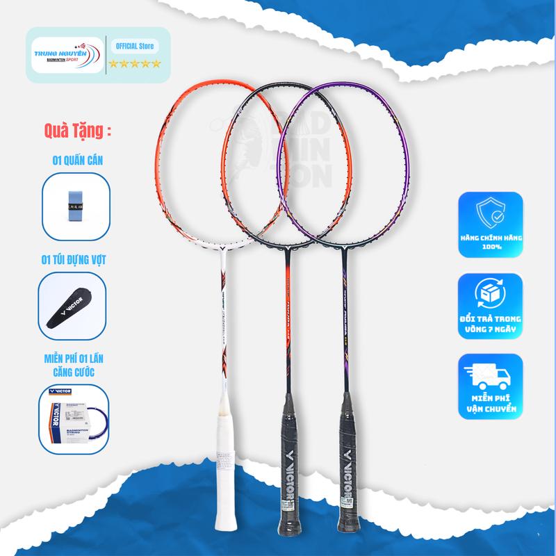 Vợt Cầu Lông Victor Thruter CLS 3U/4U - 3 Màu Chính Hãng Tặng Cước Căng Sẵn 11kg Tặng 1 Quấn Cán Tặng 01 Túi Đựng Bh 2 tháng,Sport,Cacbon,Nam Cán Vợt