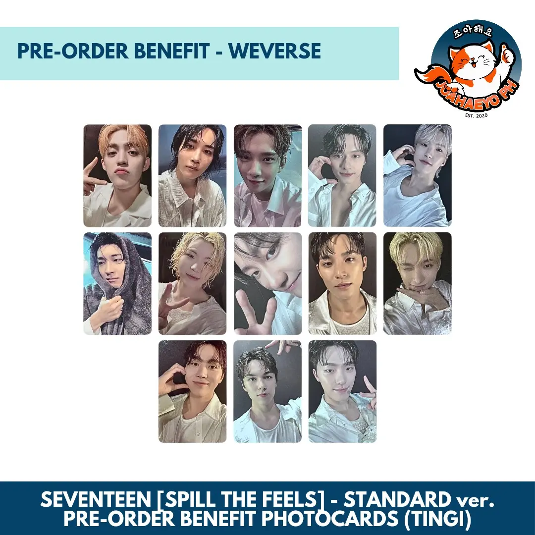 ON HAND] SEVENTEEN SPILL THE FEELS - STANDARD VERSION (FEEL BLUE