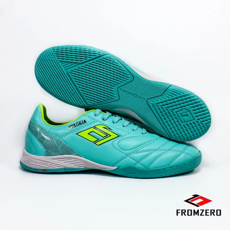 Fromzero - Sepatu Futsal Starkia Revolted IN Aqua Stabilo 4