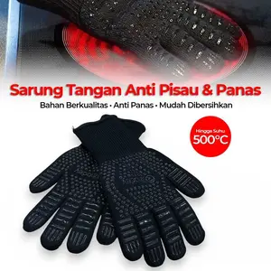 Sarung Tangan Anti Pisau dan Panas Heat Resistant Oven