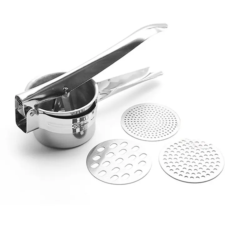 Dụng cụ làm bún mì 3 vỉ khuôn Inox cao cấp sáng bóng 4