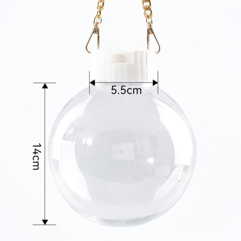 Product Introduction of thingin New Portable Hamster Transport Cage Ventilated Round Guinea Pig Carrier with Bag Strap Transparent Small Pet Carrier for Small Animal 18