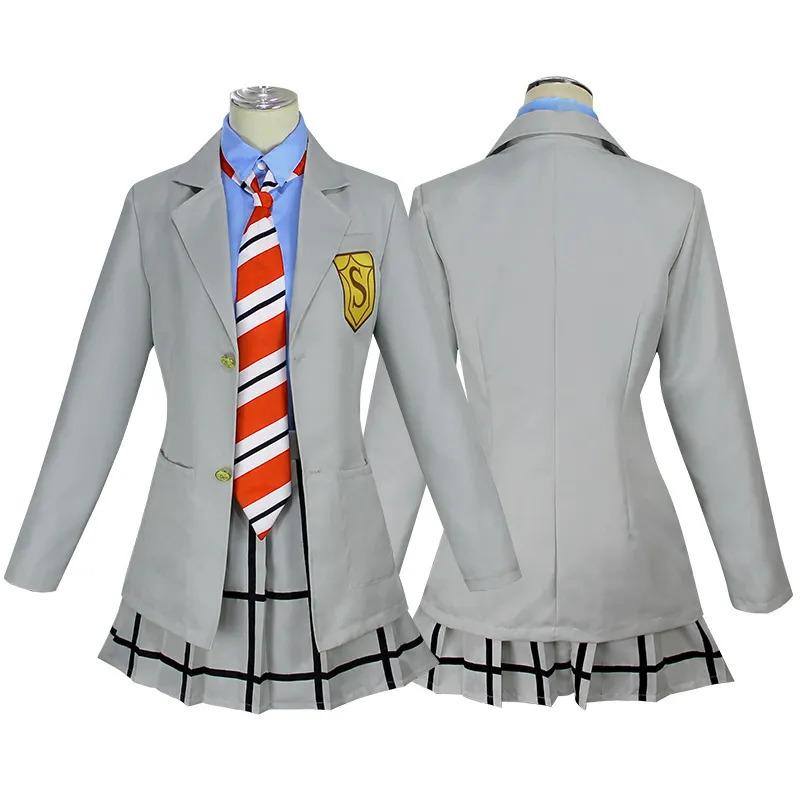 Product Introduction of Bộ Đồ Hóa Trang, Anime Your Lie In April Miyazono Kaori, Cosplay Cotume Sawabe Tsubaki Jk, Đồng Phục Học Sinh, Thích Hợp Cho Trường Trung Học Cơ Sở, Váy Cô Gái Lolita, Có Tất Buộc Dây 8