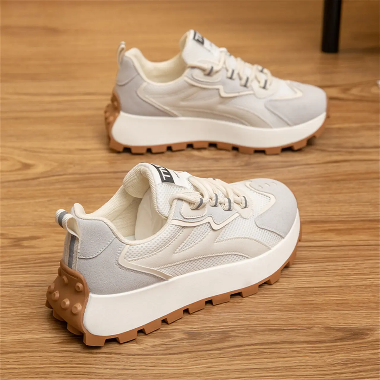 Soft Waffle Shoes Can Be for Women Small Casual Retro Shoes Spring Collection and New Spring 2023 Sports Shoes Athletic Sneakers Runner Footwear