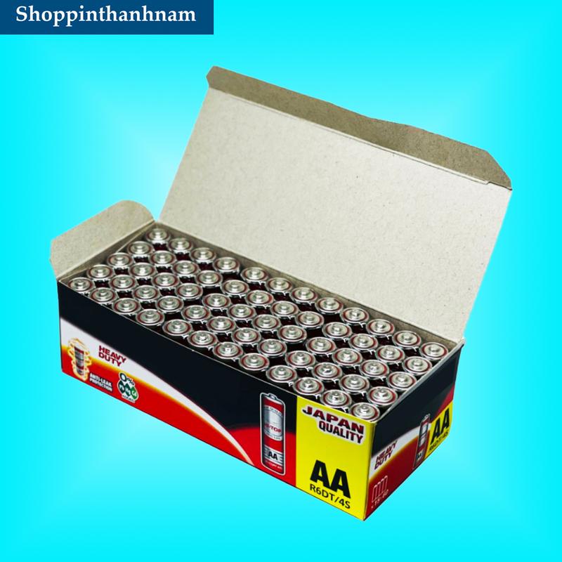 Hộp 60 Viên Pin Tiểu AA Panassonicc Thay Đồng Hồ Treo Tường , Đồ Chơi