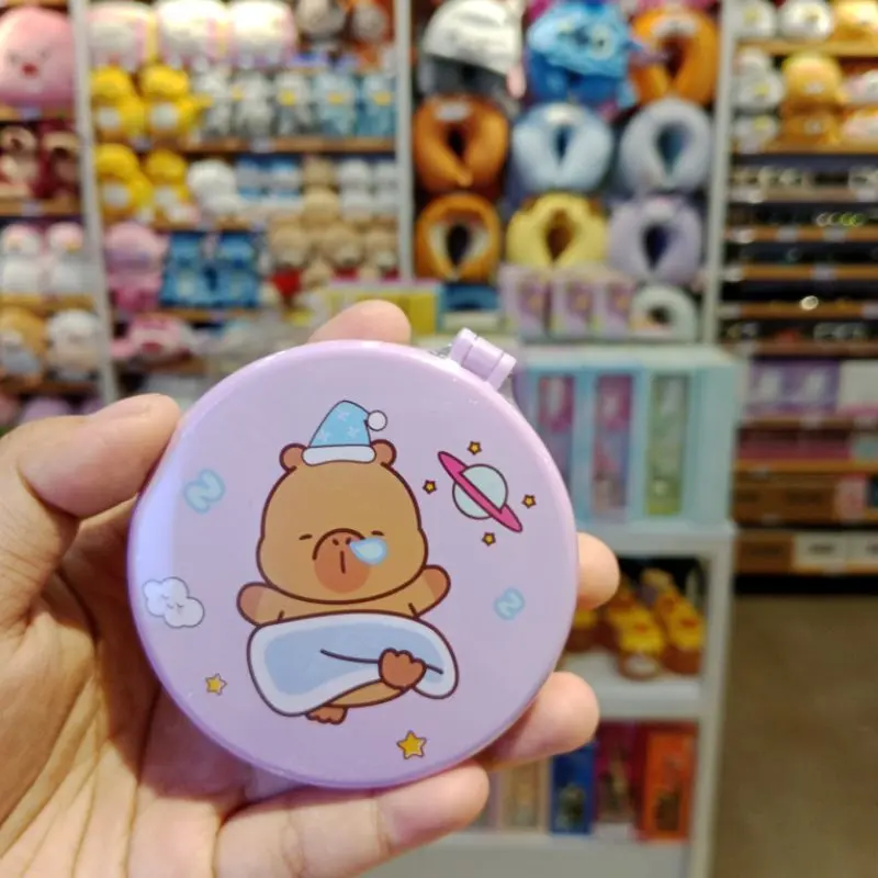 MINISO Double Sided Folding Mirror (Cute Animals) Cermin Kaca Hias 2