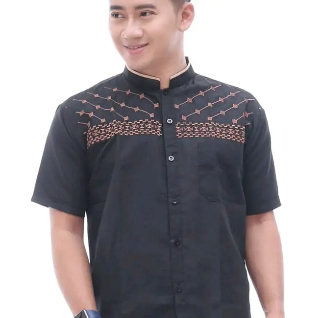koko Big size jumbo xxl xxxl koko bordir Dewasa lengan pendek znd collection10 Katun Katun 5