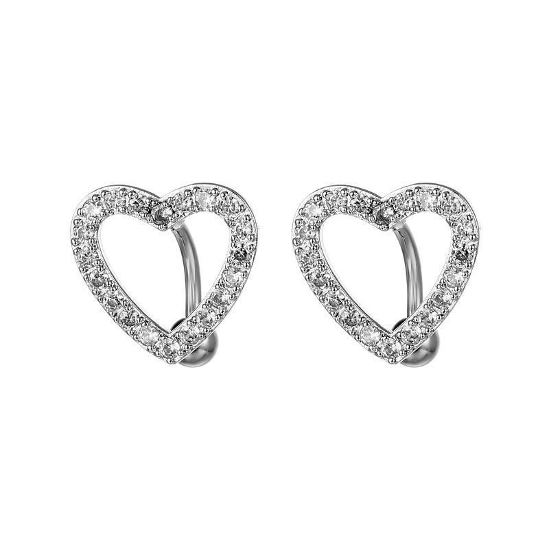 Product Introduction of Heart Belly Button Ring Navel  Ring Cooper Belly Button  Ring Navel Pircing Umbilical Pircing Ring 18