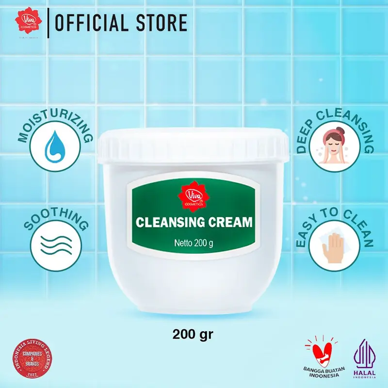 Viva Cleansing Cream (DEEP CLEANSING) - 200 gr 0