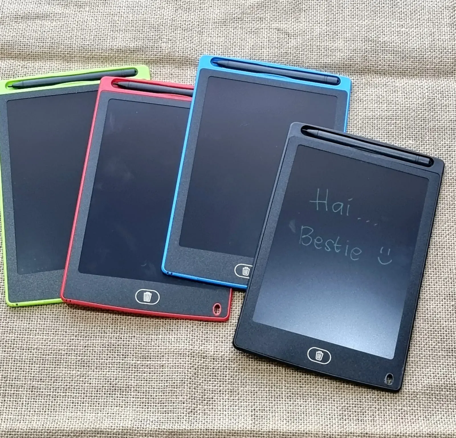 Papan Tulis Lcd Gambar Karakter Anak Drawing Writing Tablet Mainan Anak Edukasi Belajar Dewasa Toy