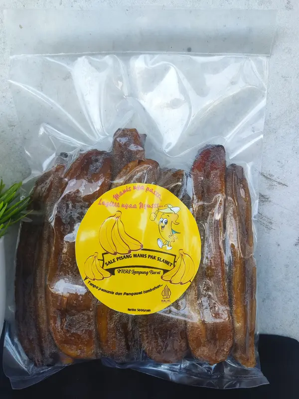 500 GRAM SALE pisang basah PREMIUM khas lampung barat LEGIT Alami Cemilan Snack Ambon Camilan Food Makanan 7