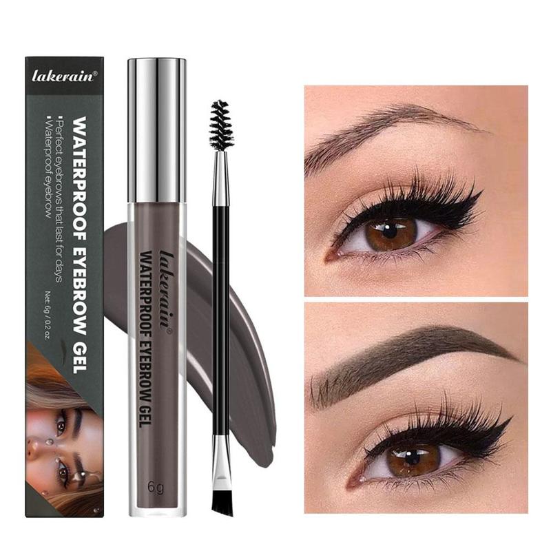 Product Introduction of Lakerain Waterproof Eyebrow Gel Long Lasting Liquid Eyebrow Tatoo Makeup Set Smooth Brow Gel 26
