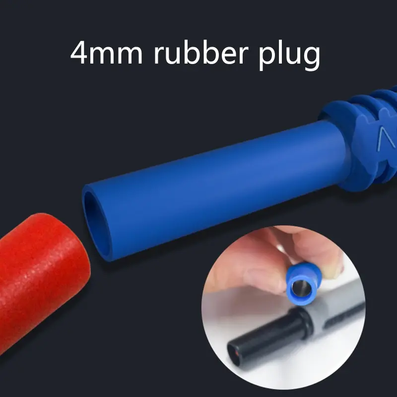 Test Back Probe Pin 0.7mm on-Destructive Pin Test Probes Pin Insulation Piercing Needle Multimeter Test Probe for 4mm