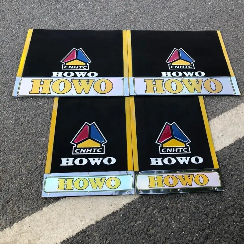 Bộ Chắn Bùn Howo: Trước Cabin 40x50 - Sau 60x50 Phụ Tùng Phụ Kiện 1
