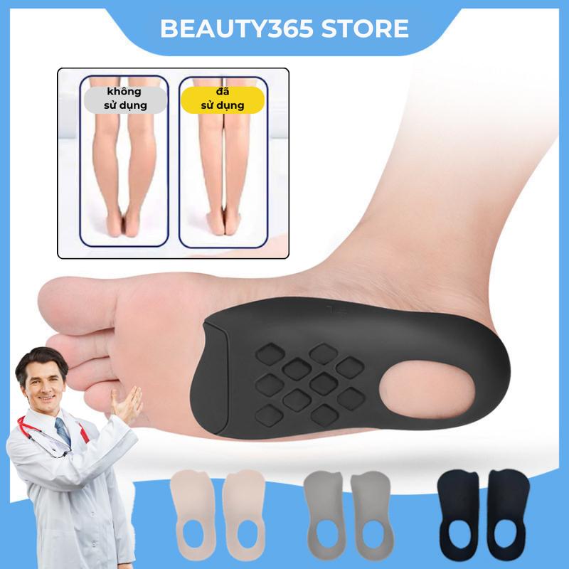 1 đôi 2 miếng đệm giày dép cao su non cao cấp thiết kế công thái học