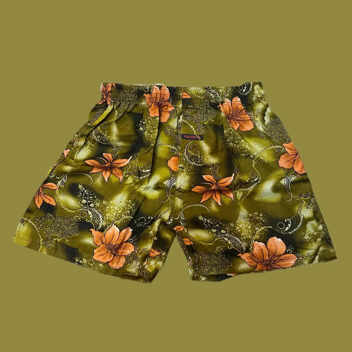 Celana boxer unisex bahan katun Wanita Pria Shorts