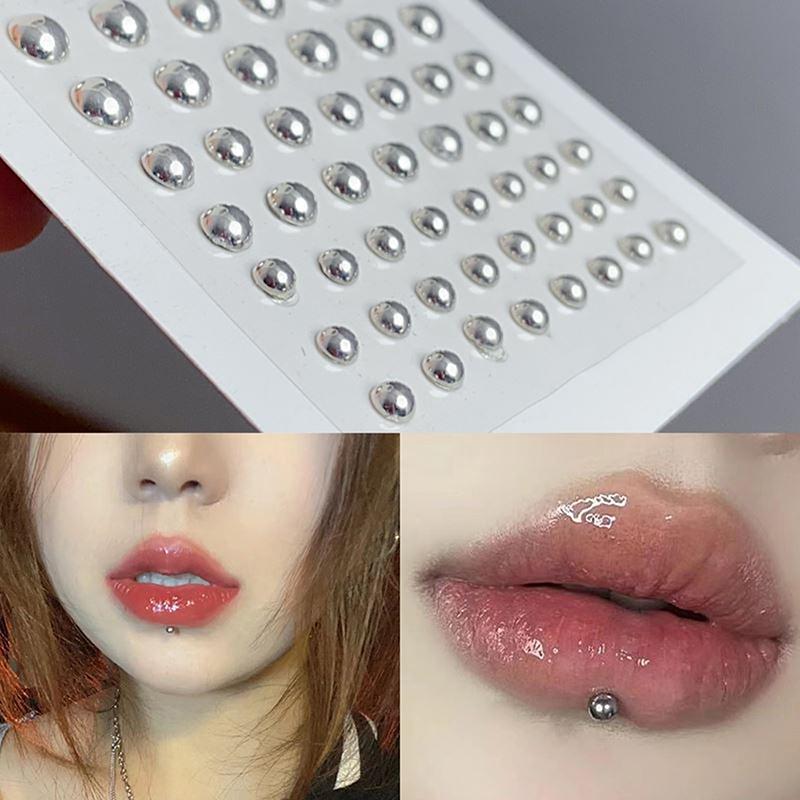 Miếng Dán Khía Mũi Đinh Tán, Tự Dính, Không Để Ý Mắt, Tai, Mặt Và Cơ Thể, Dành Cho Nữ 4