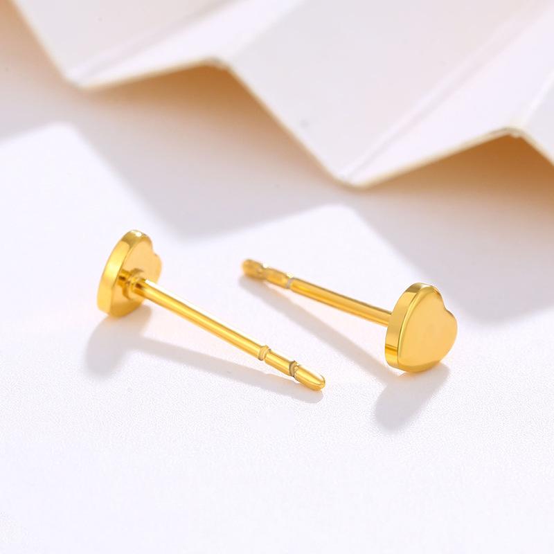 Product Introduction of Bông Tai Hình Trái Tim, Thời Trang, Đơn Giản Và Nhỏ Gọn 6
