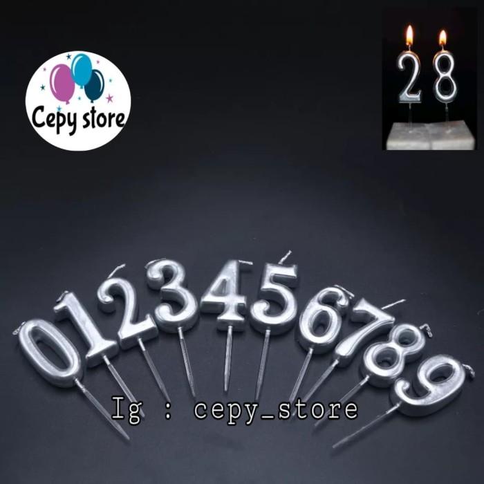 Gambar Lilin Ulang Tahun Angka / Lilin Angka Ulang Tahun Silver dari Cepy store Kota Administrasi Jakarta Barat Tokopedia