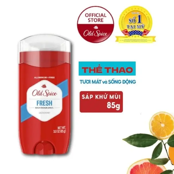 Sáp Khử Mùi Old Spice Giảm Tiết Mồ Hôi Hương Bearglove 85g/73g (chai) lăn  khử  mùi 1