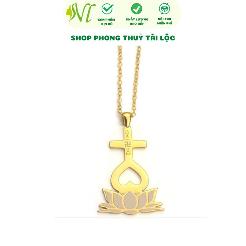 Dây chuyền Thiên Tâm Đạo đẹp không đen không dị ứng xài nước  tốt - Shop Phong Thuỷ Tài Lộc dây chuyền  mặt  dây dấu thiên tâm Trang Sức 6