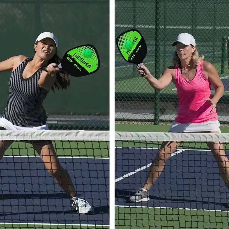 Bộ Vợt  PIckleball Sợi Các Bon Thể Thao Ngoài Trời Vợt Peak ,2 Vợt Kèm 4 Bóng .Vợt Bóng Ném Mỹ 3