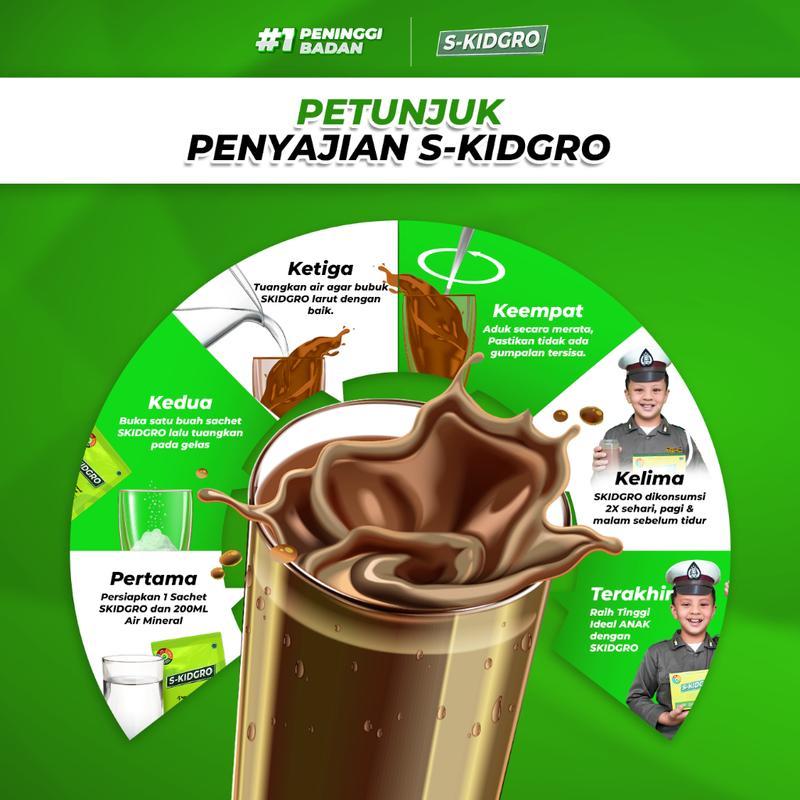S-KIDGRO Peninggi Badan Anak Terbaik - [ Promo Hemat 1 box isi 5 sachet] 2