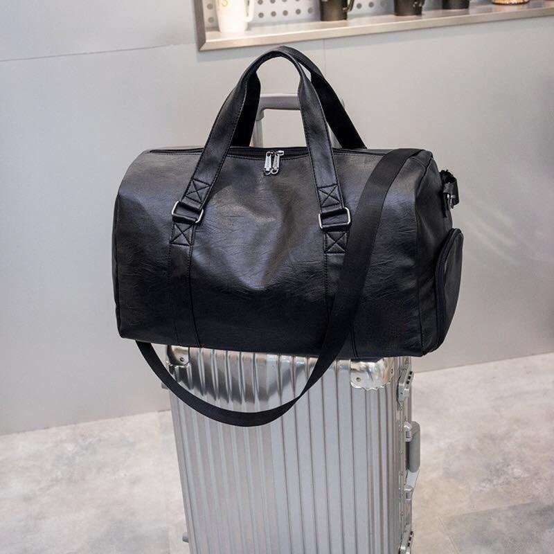 Túi du lịch da trơn bóng  size 50cm 228 Bag Nam