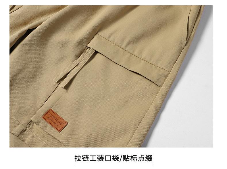 Product Introduction of 2025 Summer Men's Lightweight Ice Silk Shorts - Breathable Quick-Dry Casual Athletic Cargo Shorts (Plus Size) 19