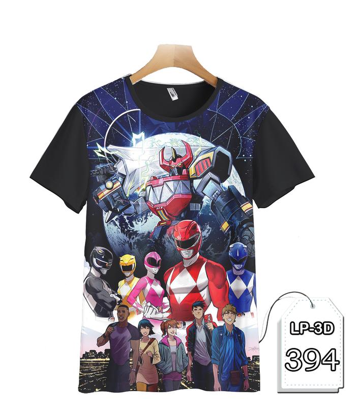 Promo Kaos Power Rangers Baju Anak dan Dewasa Trendy dan Terlaris ...