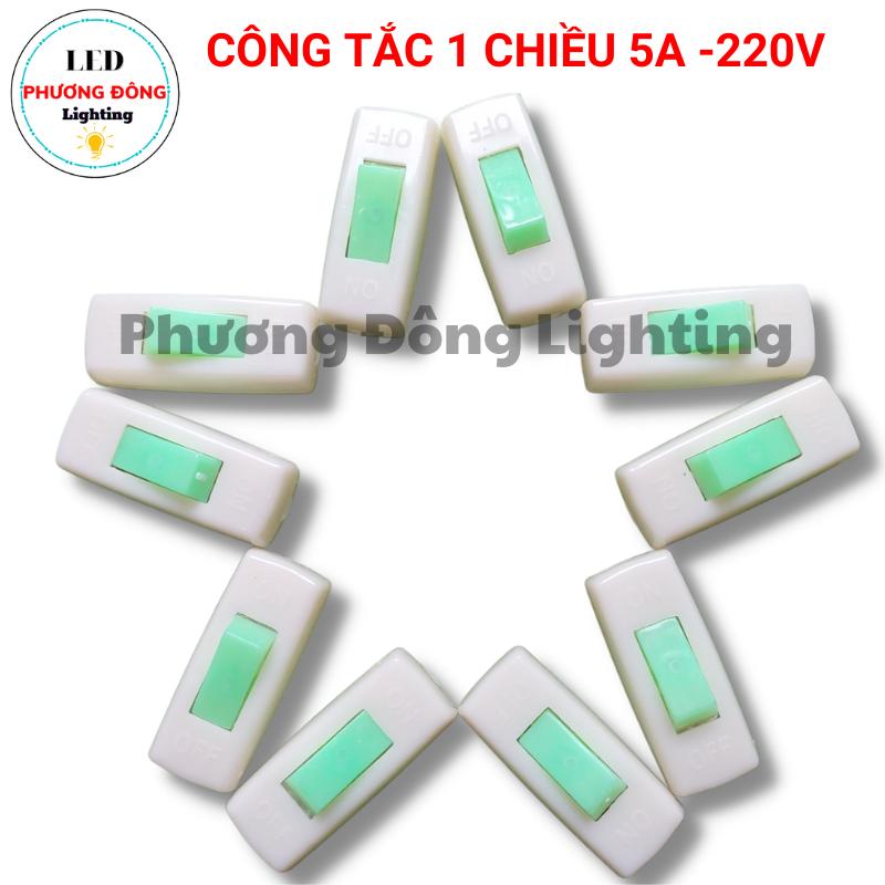 Công tắc treo (ngang) - công tắc 1 chiều nhựa ABS chống vỡ 220V - 1000W