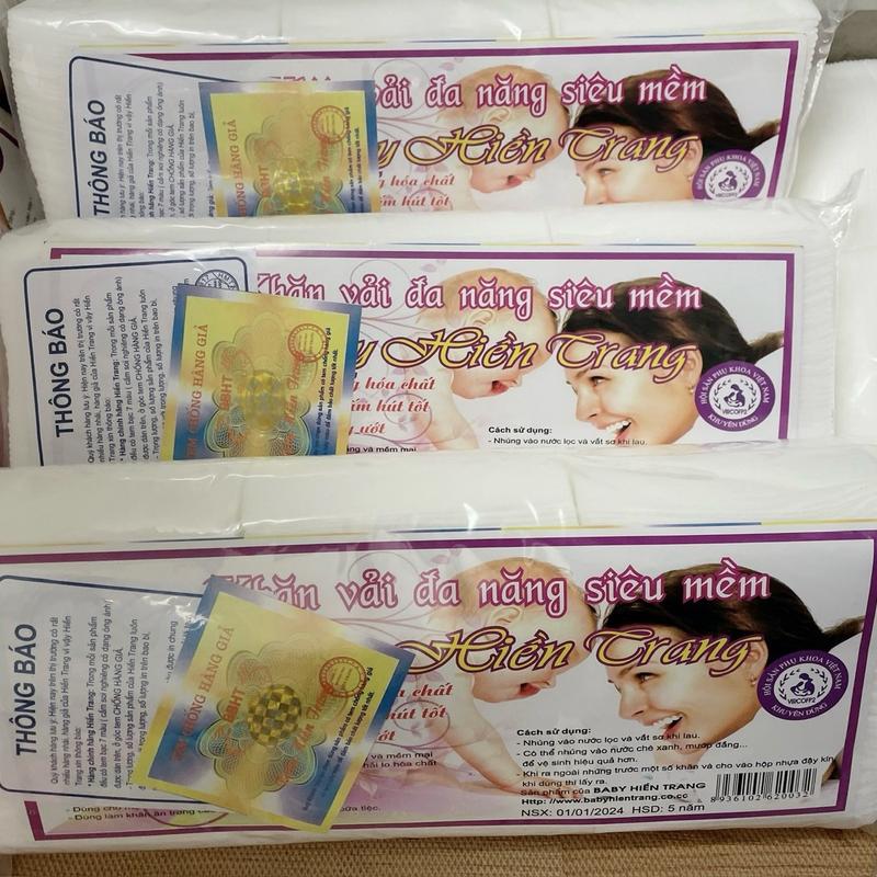 Combo 10 Gói Khăn Khô Đa Năng loại 170gram giá 129k Dùng Cho Mẹ và Bé tã chéo sữa màn tắm  lót đi du lịch trai ngẫu nhiên khăn lót cho bé nằm Kem khănxo chobe khan vaikho mochee vải khoda 5
