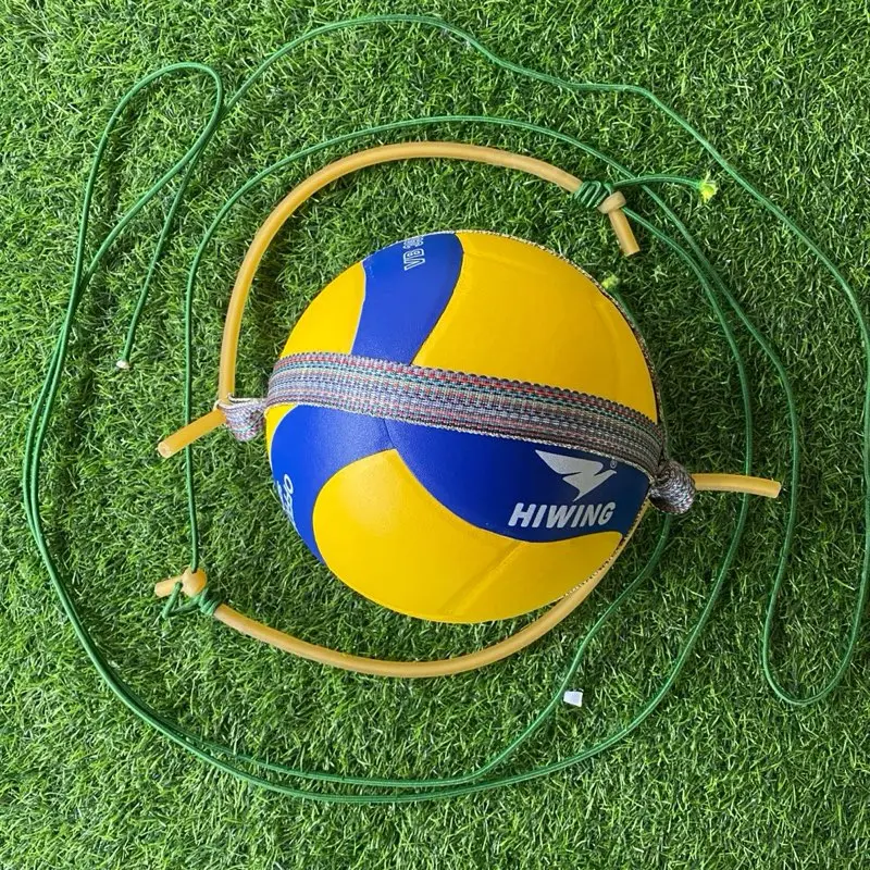 Bộ dây treo bóng (da & hơi) cho tập luyện  đập bóng chuyền - Tặng kèm kim bơm - Đồng, Sport