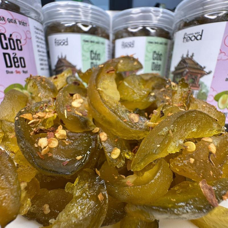 [Tặng muối]  Cóc dẻo chua ngọt (không hạt) Hương béo (cóc sấy khô ăn nhẹ)