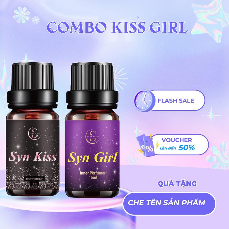 Combo 2 Nước hoa nữ Vk Synkiss lưu hương ngọt ngào sang trọng quý phái - tạo hương thơm lôi cuốn goodgirll