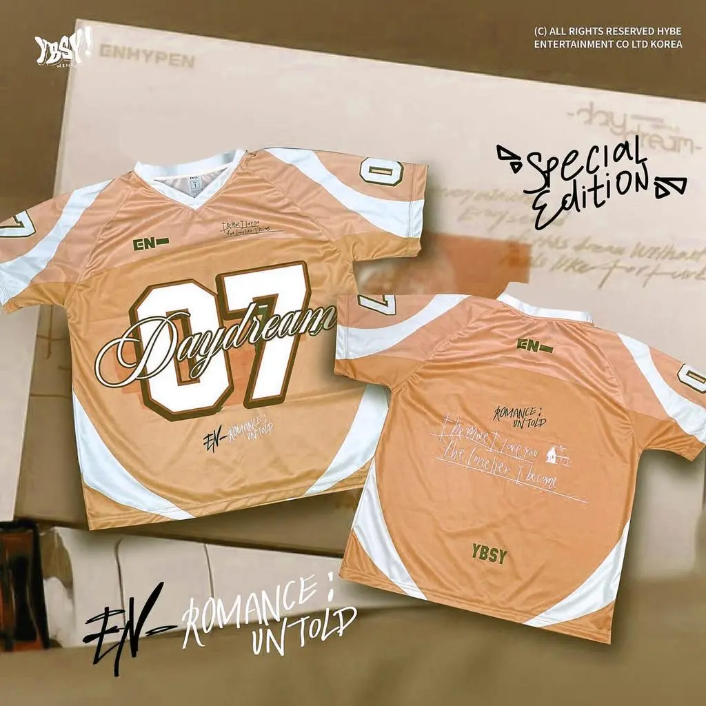 ENHYPEN ユニフォーム ENHYPEN JERSEY NEW DROPS DAY DREAM JERSEY - TikTok Shop Singapore