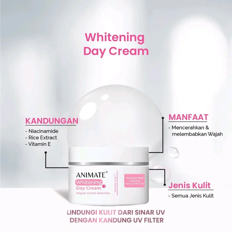Animate Whitening Series | Day Night Toner Facial Wash 3