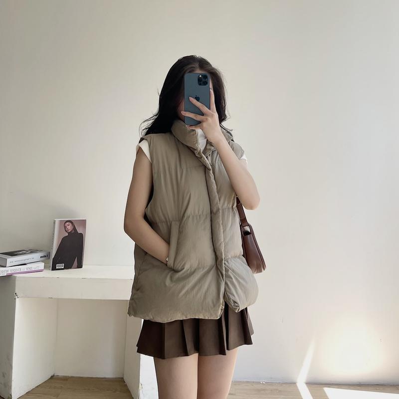 XẢ HÀNG Áo khoác gile phao chất dày Miho house