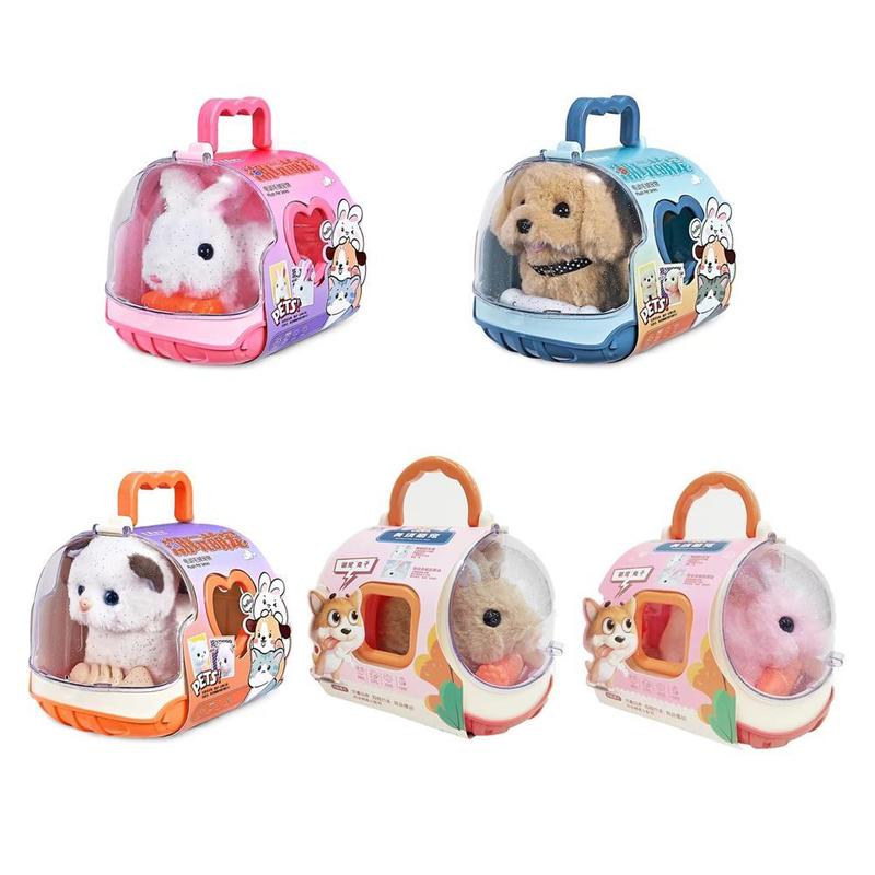 1 Set Children Toys Dogs Walking Can Bark Baby Simulation Boys Plush Cute Pets K5N2 Puppy G8C5 8
