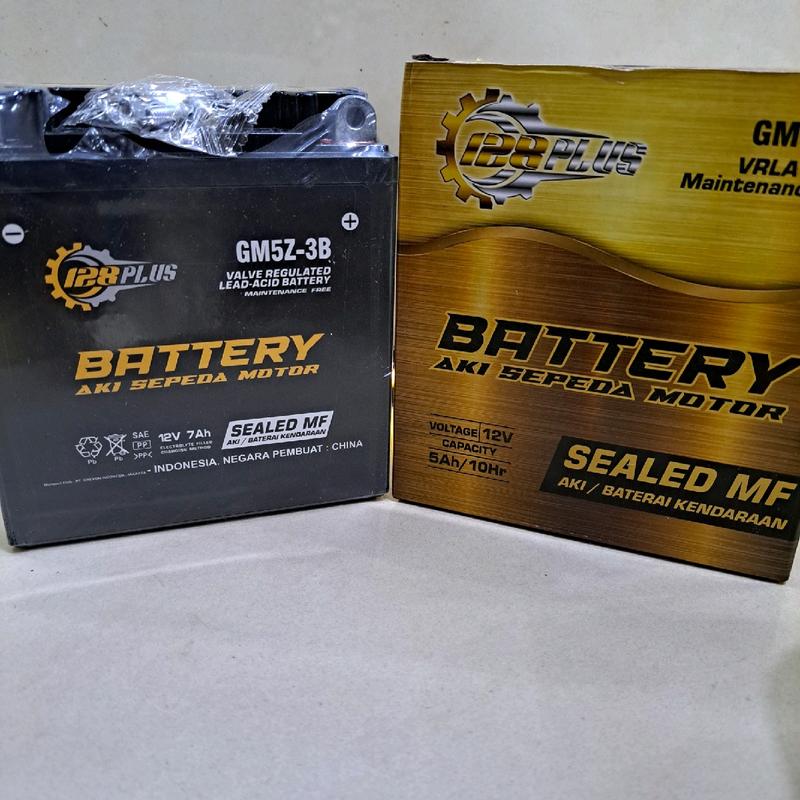 AKI MOTOR  128 PLATINUM UNTUK SEMUA JENIS MOTOR 0